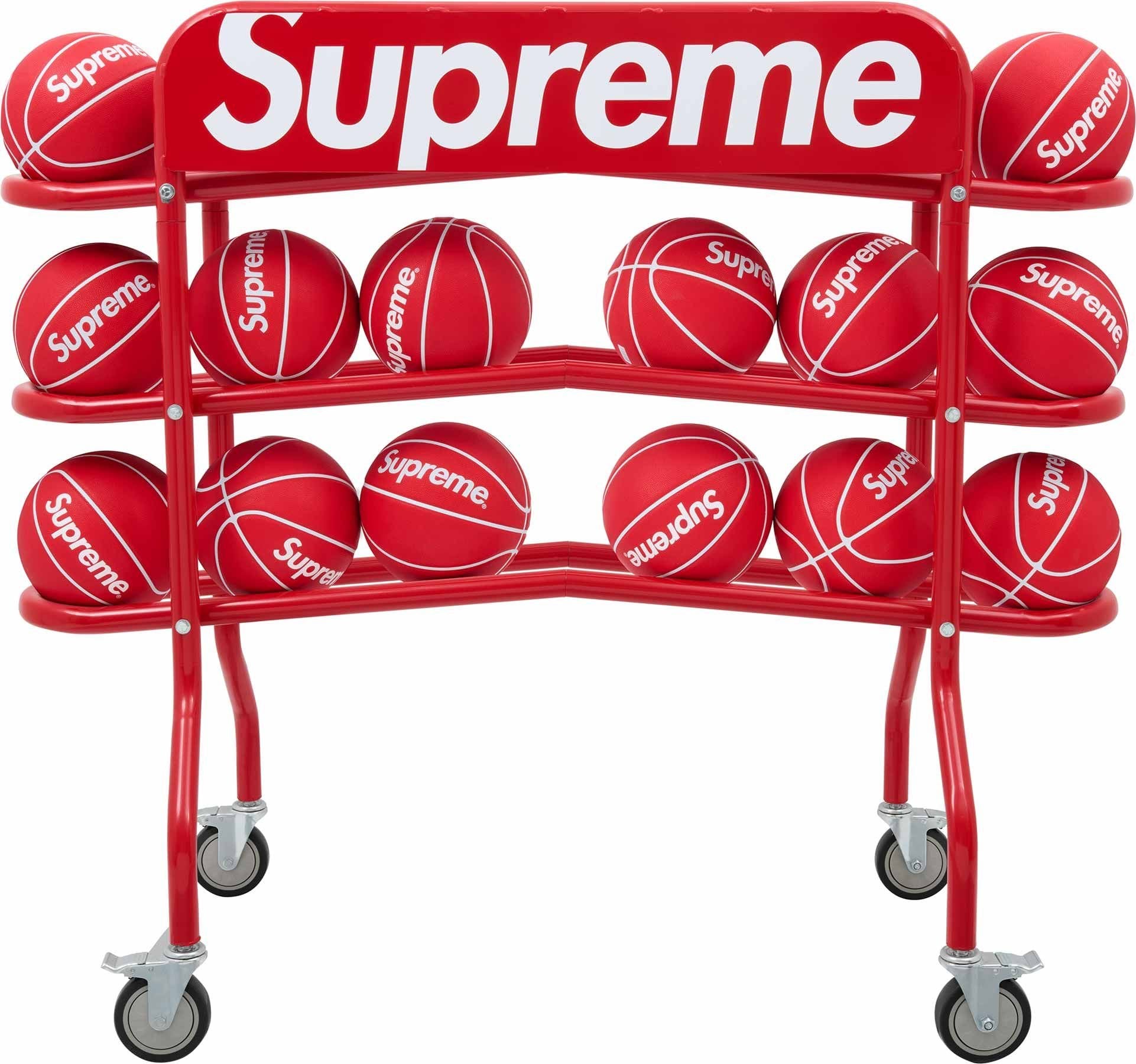 Supreme®/Spalding® 18-Ball Cart